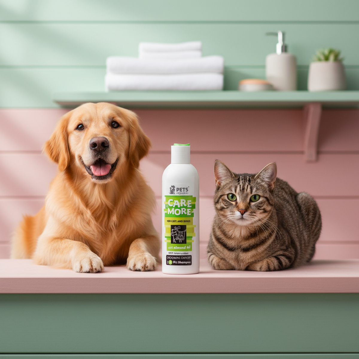 2-Care-&-More-Shampoo-with-Almond-Oil-500ml 2-Care-&-More-Shampoo-with-Almond-Oil-500ml