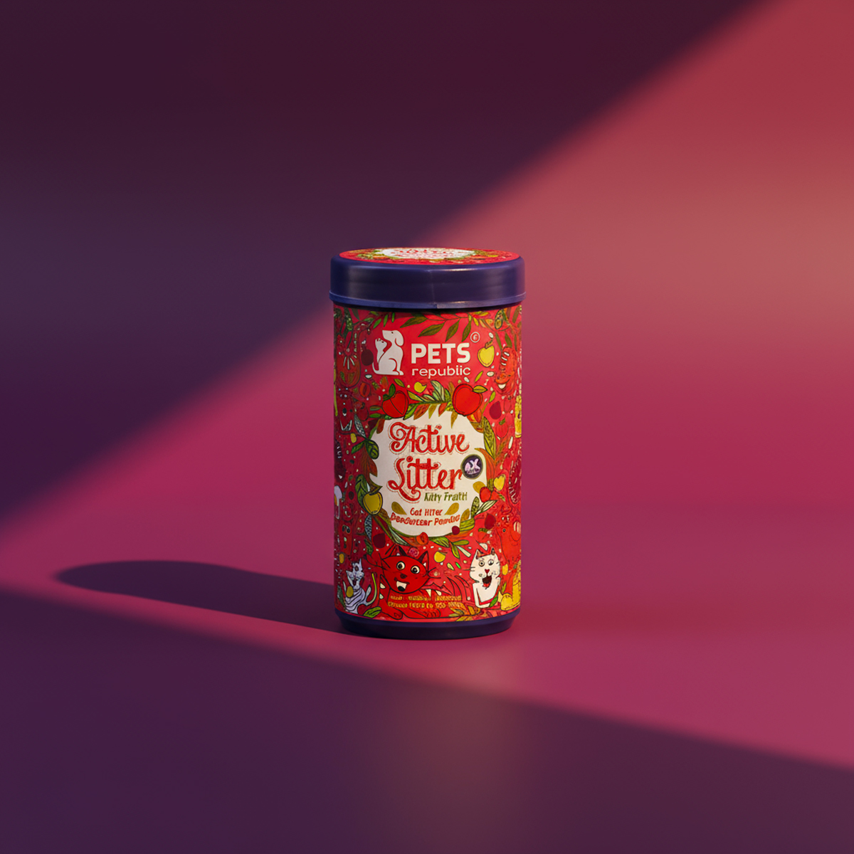 Litter Deodorizer Powder Kitty Fruity 500ml