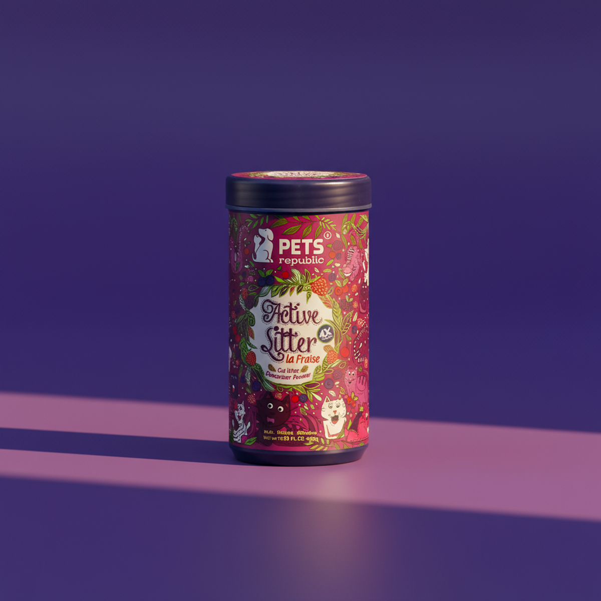 Litter Deodorizer Powder La Fraise 500ml